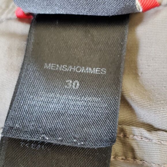 The North Face Axez Shorts Men’s Size 30 Zip Fly Multipocket Hiking Taupe Brown - Picture 11 of 12